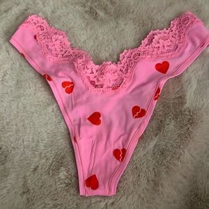 Skims Stretch Lace Dipped Thong